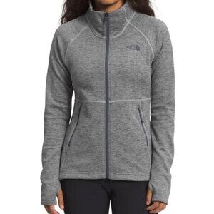 The North Face Canyonlands Full-Zip Fleece Top Women's Size Small, Charcoal Gray